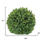 Set of Two 11" Green Artificial Foliage