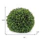 6" Green Artificial Foliage