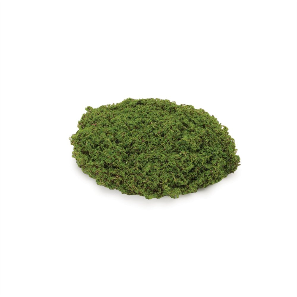 Set of Three 6" Green And Brown Artificial Moss