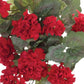 Set of Two 22" Red And Green Artificial Flowering