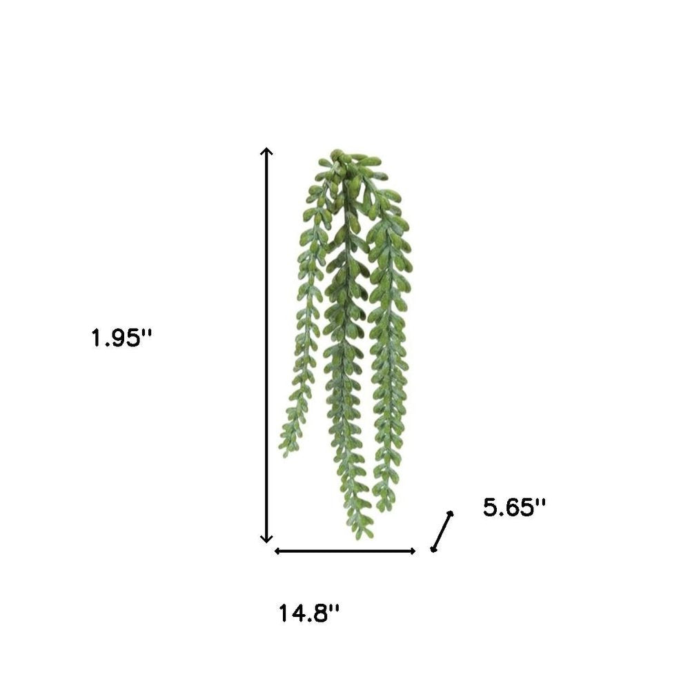 12 15" Green Artificial Succulent