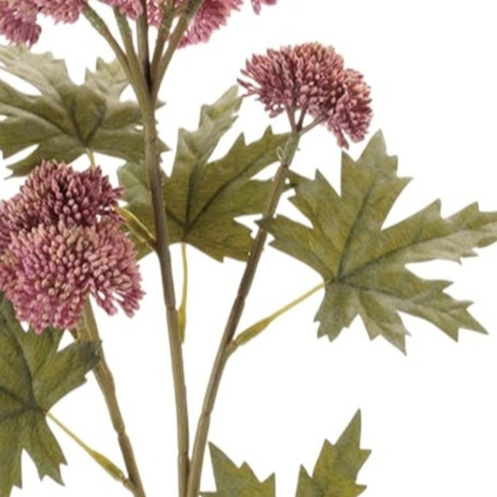 Set of Six 28" Dusty Rose And Olive Green Artificial Succulent