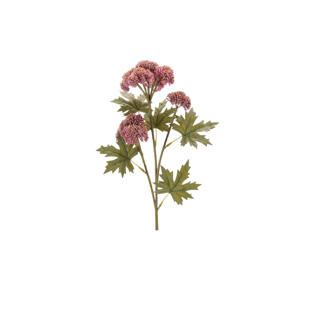 Set of Six 28" Dusty Rose And Olive Green Artificial Succulent