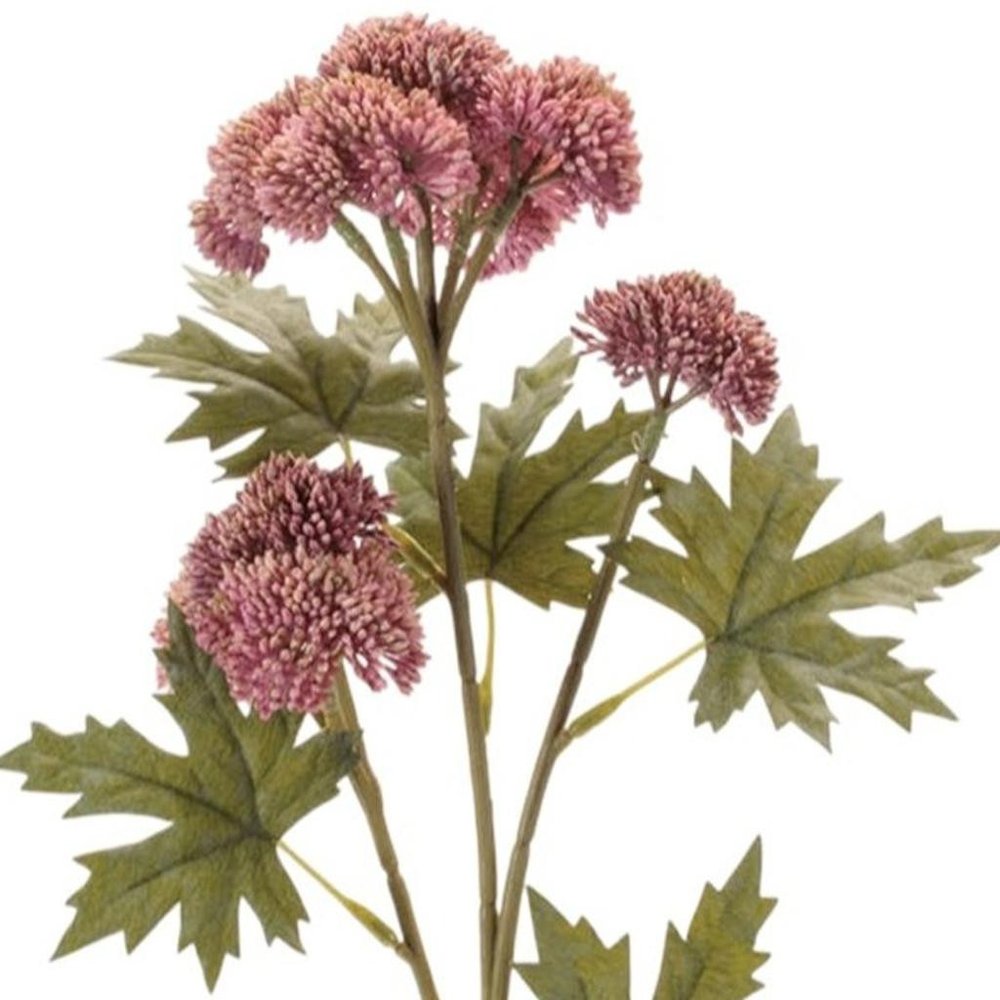 Set of Six 28" Dusty Rose And Olive Green Artificial Succulent