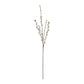 Set of Six 31" White And Brown Artificial