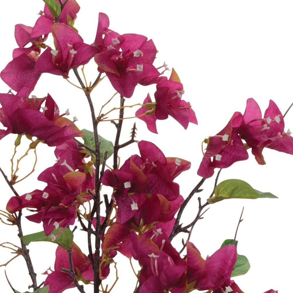 Set of Four 36" Purple Pink And Green Artificial Flowering