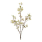 Set of Four 8" White Ivory And Green Artificial Flowering