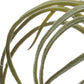 Set of Six 8" Green And Brown Artificial Succulent