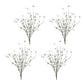 Set of Four 46" Green And Brown Artificial Foliage