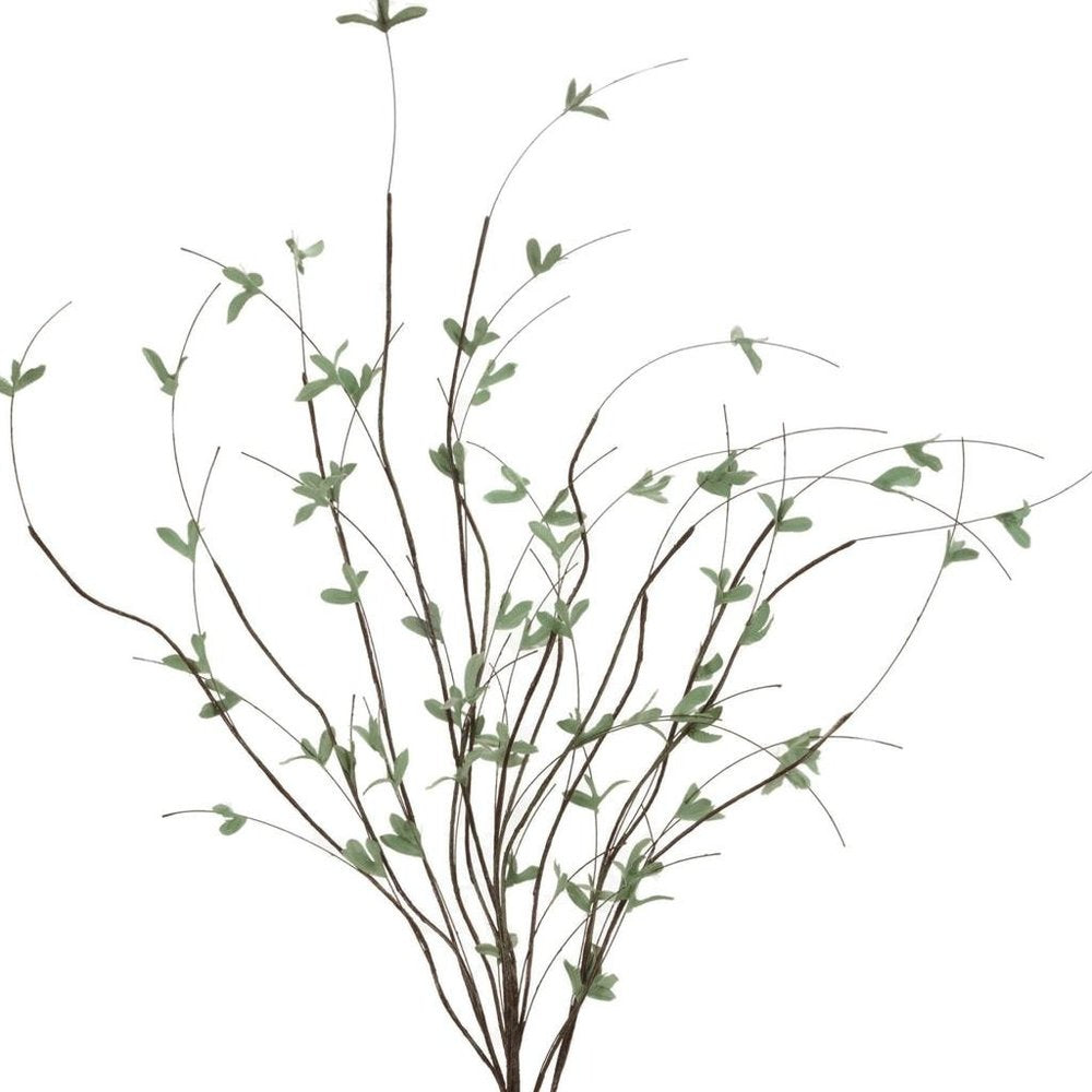 Set of Four 46" Green And Brown Artificial Foliage