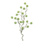Set of Six 11" Green And Brown Artificial
