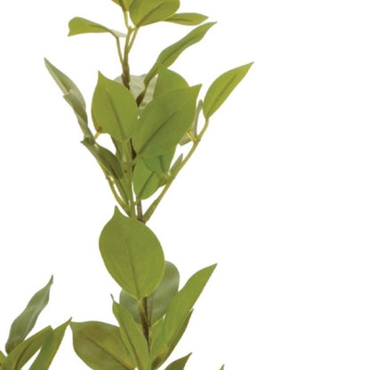 Set of Six 43" Green And Brown Artificial Foliage