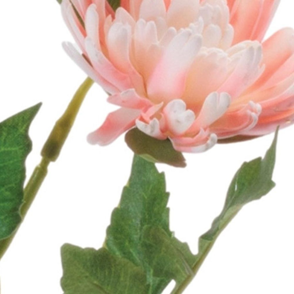 Set of Four 27" Blush White And Green Artificial Flowering