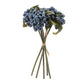 Set of Four 6" Blue And Green Artificial