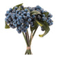 Set of Four 6" Blue And Green Artificial
