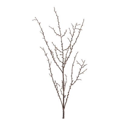 Set of Six 9" Brown And Gray Artificial Birch