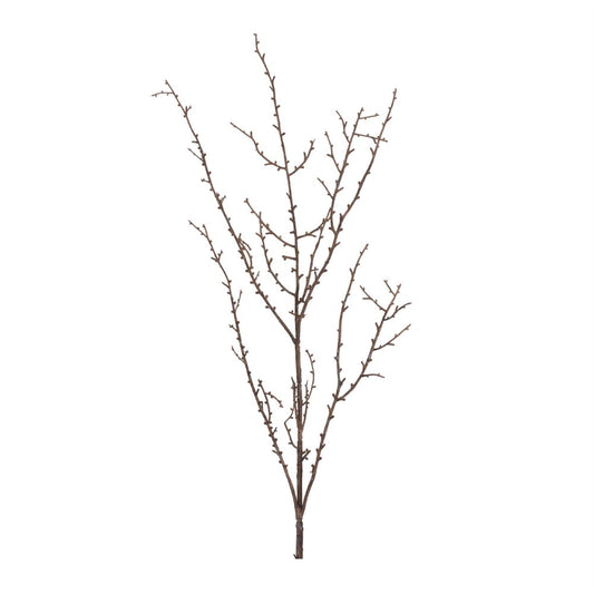 Set of Six 9" Brown And Gray Artificial Birch