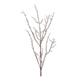 Set of Six 9" Brown And Gray Artificial Birch