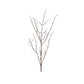 Set of Six 9" Brown And Gray Artificial Birch
