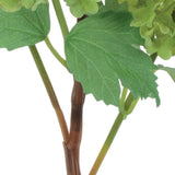 Set of Two 12" Green And Brown Artificial