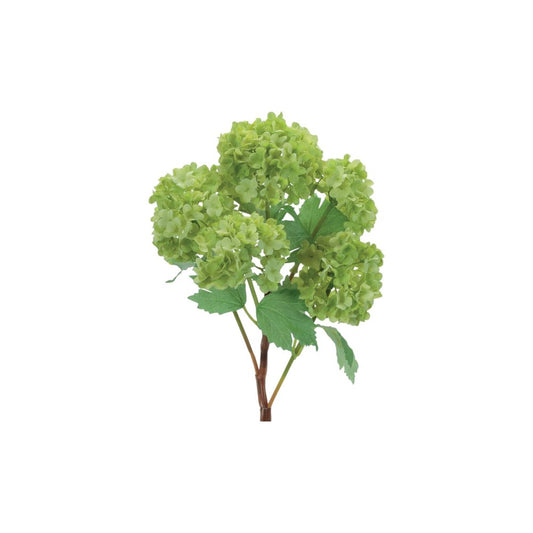 Set of Two 12" Green And Brown Artificial