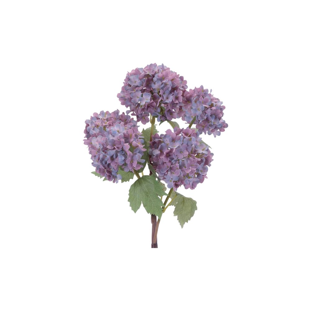 Set of Two 12" Purple Green And Brown Artificial