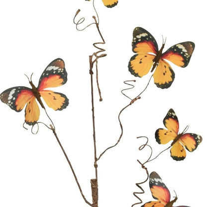 Set of Four 27" Orange Artificial