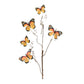 Set of Four 27" Orange Artificial