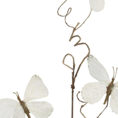 Set of Four 30" White Artificial