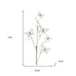 Set of Four 30" White Artificial