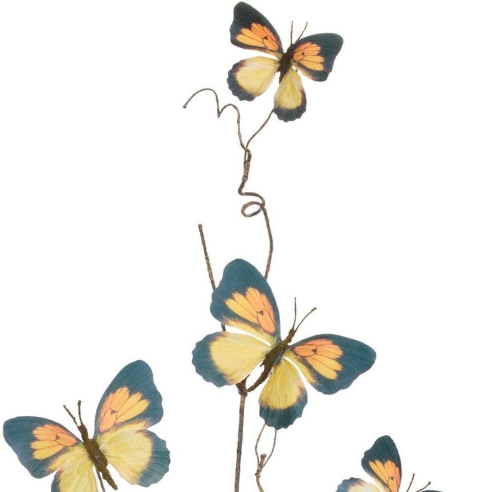 Set of Four 28" Yellow Artificial