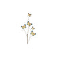 Set of Four 28" Yellow Artificial