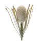 Set of Two 28" Green And White Artificial Flowering