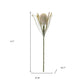 Set of Two 28" Green And White Artificial Flowering