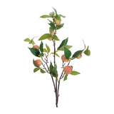 Set of Six 35" Pink Green And Brown Artificial