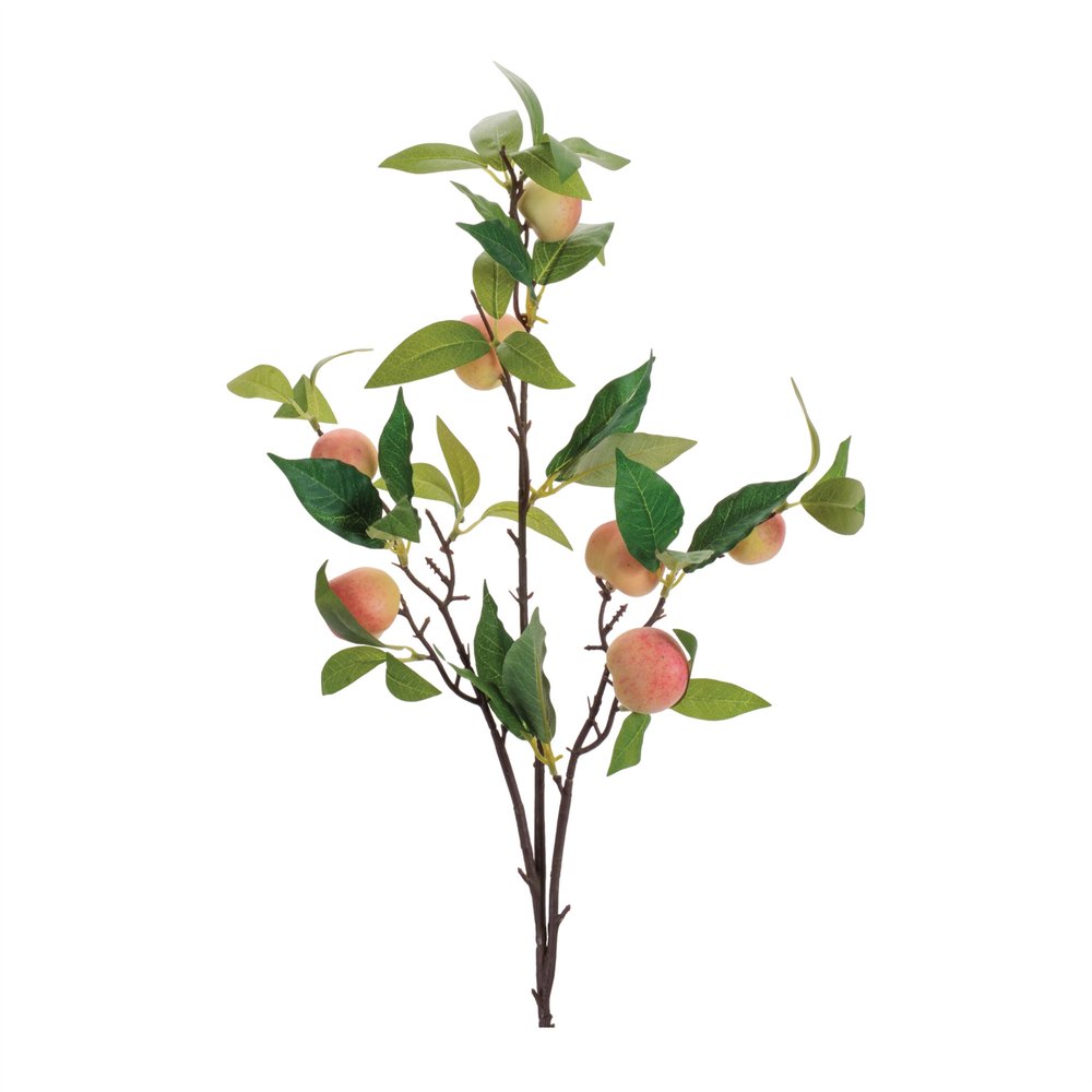 Set of Six 35" Pink Green And Brown Artificial