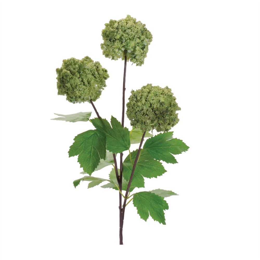 Set of Six 30" Green And Brown Artificial Flowering