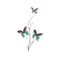 Set of Four 31" Blue Artificial