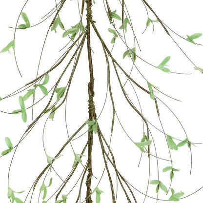 Set of Two 64" Green And Brown Artificial Foliage