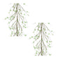 Set of Two 64" Green And Brown Artificial Foliage