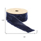 Raw Edge Velvet Ribbon 2" x 10 Yds. Shatterproof Rayon Ribbon