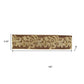 Embroidered Damask Wired Ribbon 4" x 5 Yds. Shatterproof Ribbon