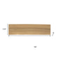 Set of Two Gold Shatterproof Ribbons