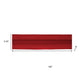 Set of Two Red Shatterproof Ribbons
