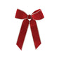 Set of Two Red And Silver Shatterproof Bows