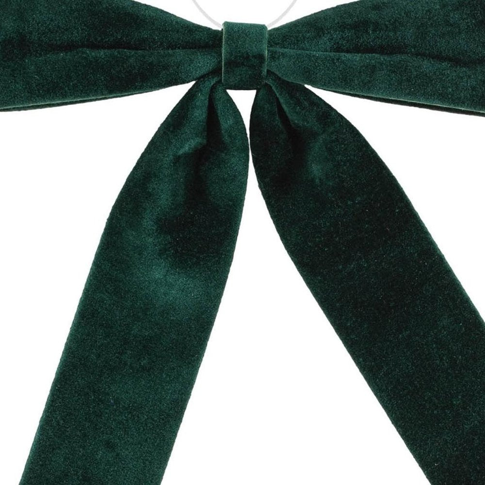 Set of Two Green Shatterproof Bows