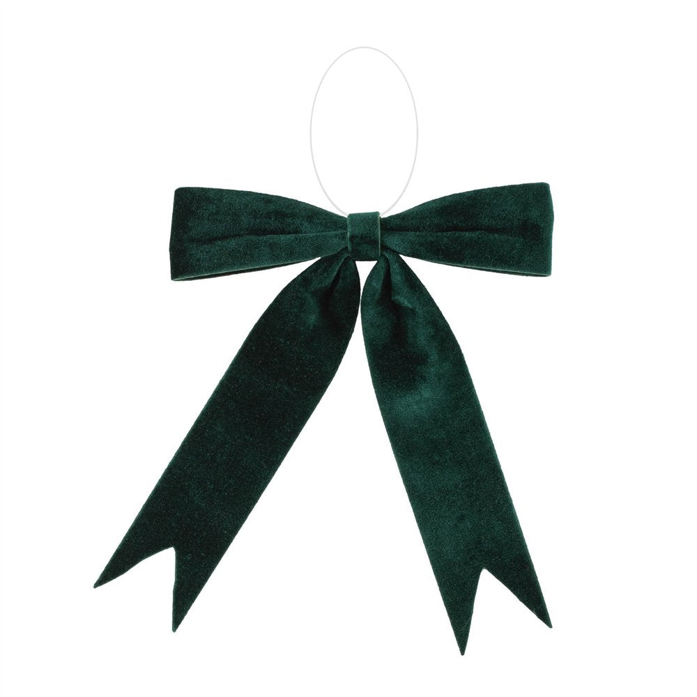 Set of Two Green Shatterproof Bows