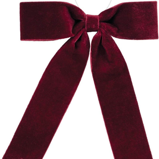 Set of Two Red Shatterproof Bows