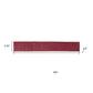 Mauve Red Wired Ribbon 2.5" x 10 Yds. Shatterproof Ribbon
