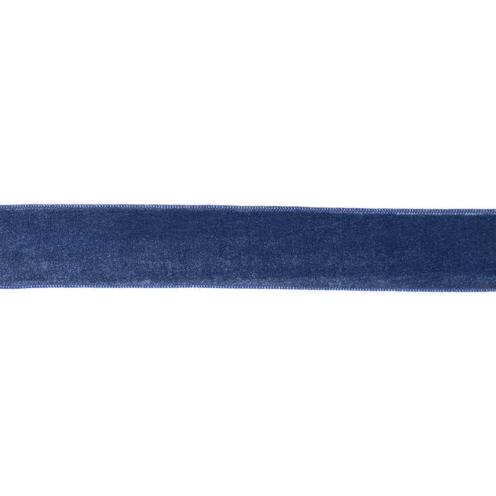 Blue Wired Ribbon 2.5" x 10 Yds. Shatterproof Ribbon